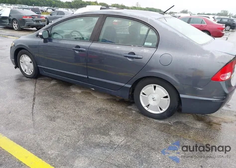 2008 Honda Civic Hybrid from USA, damaged, VIN JHMFA36248S003080